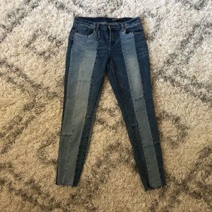 Super cute light/dark wash denim jeans